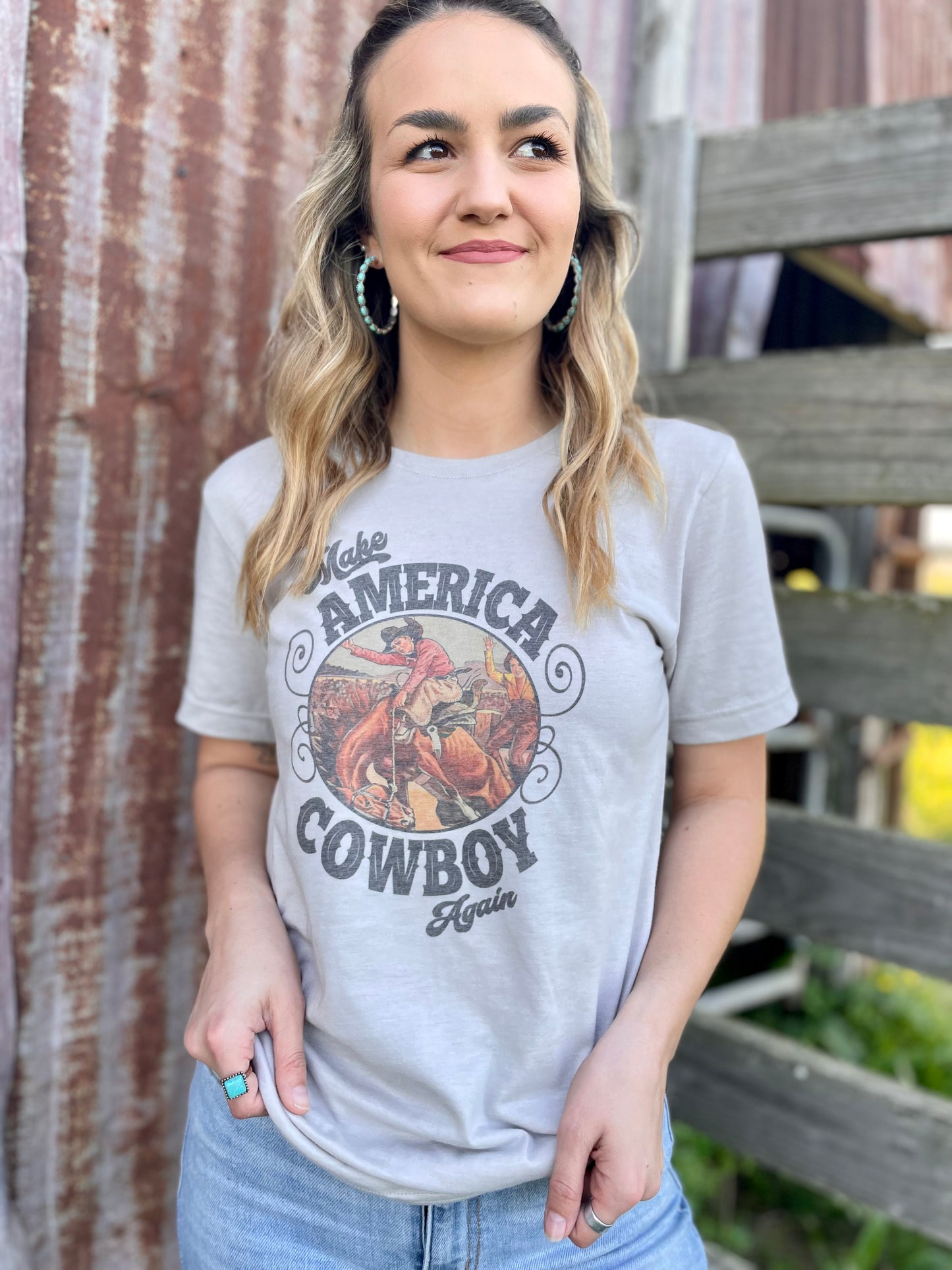 Make America Cowboy Graphic Tee