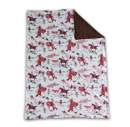 Rodeo Baby Blanket