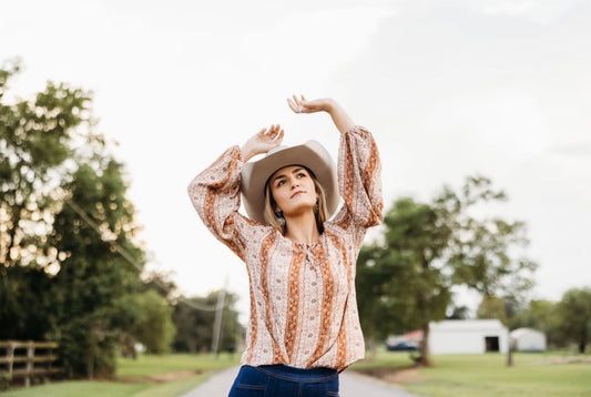 Bohemian Pirate Top