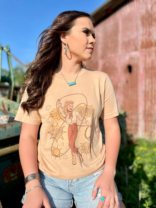 Howdy Cowboy Graphic Tee